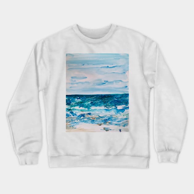 Cabo Mexico Watercolor #1 Crewneck Sweatshirt by ANoelleJay